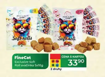 Tamda Foods FineCat Exclusive Soft Roll svačinka 5x10g nabídka