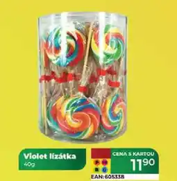 Tamda Foods Violet lízátka 40g nabídka