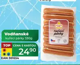 Tamda Foods Vodňanské kuřecí párky 330g nabídka