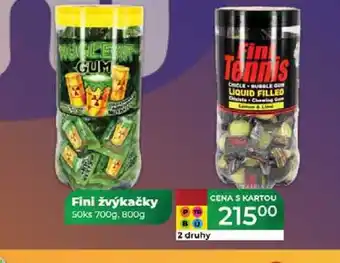 Tamda Foods Fini žvýkačky 50ks 700g, 800g nabídka