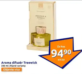 Action Aroma difuzér treewick nabídka