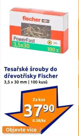 Action Tesařské šrouby do dřevotřísky fischer nabídka