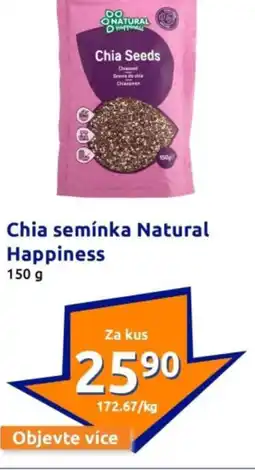 Action Chia semínka natural happiness nabídka