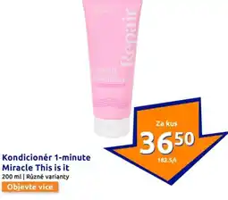 Action Kondicionér 1-minute miracle this is it nabídka