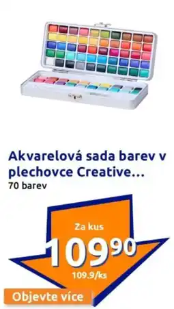 Action Akvarelová sada barev v plechovce creative nabídka