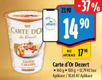 Albert Carte d'Or Dezert nabídka