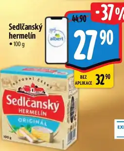 Albert Sedlčanský hermelín nabídka