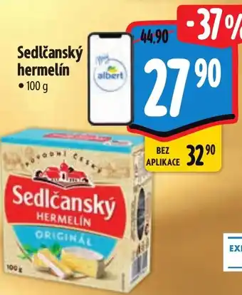 Albert Sedlčanský hermelín nabídka