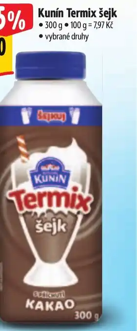 Albert Kunín Termix šejk nabídka