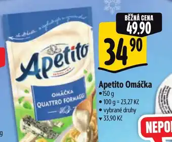 Albert Apetito Omáčka nabídka