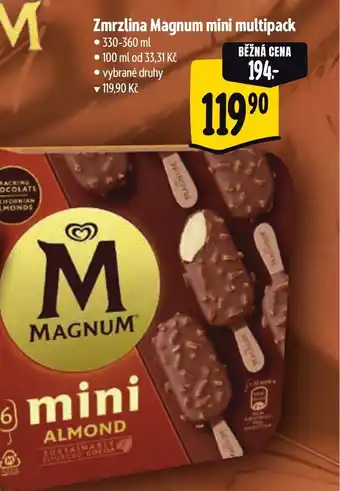 Albert Zmrzlina Magnum mini multipack nabídka