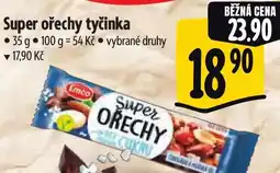 Albert Super ořechy tyčinka nabídka