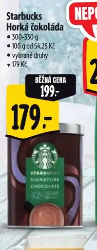 Albert STARBUCKS Horká čokoláda nabídka