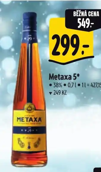 Albert METAXA 5 nabídka