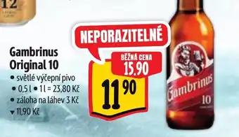 Albert Gambrinus Original 10 nabídka