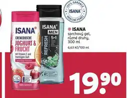 Rossmann Isana sprchový gel nabídka