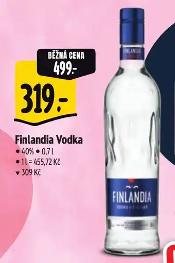 Albert FINLANDIA Vodka nabídka