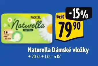 Albert Naturella Dámské vložky nabídka