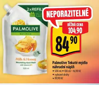 Albert PALMOLIVE Tekuté mýdlo náhradní náplň nabídka