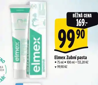 Albert ELMEX Zubní pasta nabídka