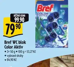 Albert Bref WC blok Color Aktiv nabídka