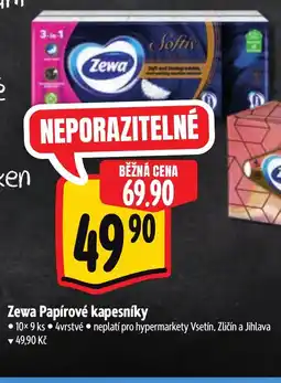 Albert ZEWA Papírové kapesníky nabídka