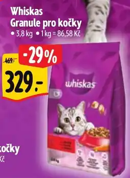 Albert Whiskas Granule pro kočky nabídka