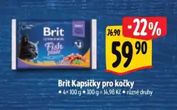 Albert Brit Kapsičky pro kočky nabídka