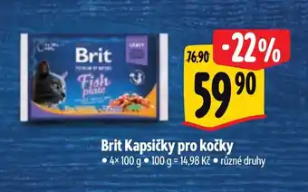 Albert Brit Kapsičky pro kočky nabídka