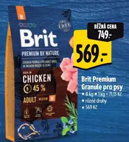 Albert Brit Premium Granule pro psy nabídka