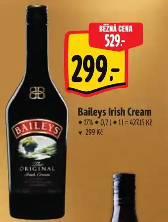 Albert Baileys Irish Cream nabídka