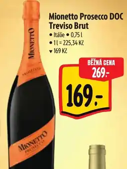 Albert MIONETTO Prosecco DOC Treviso Brut nabídka