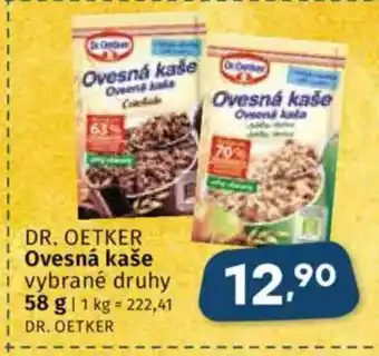 Coop DR. OETKER Ovesná kaše nabídka