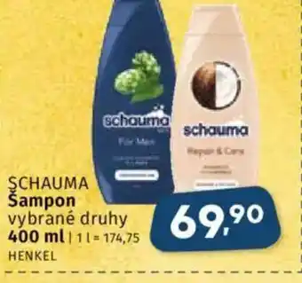 Coop SCHAUMA Šampon nabídka