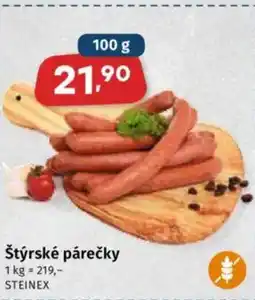 Coop Štýrské párečky nabídka