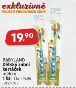 Coop BABYLAND Dětský zubní kartáček nabídka