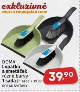 Coop DOMA Lopatka a smetáček nabídka