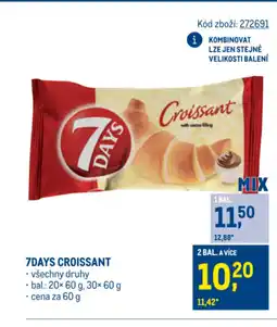 Makro 7DAYS Croissant nabídka