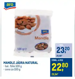 Makro Mandle jádra natural nabídka