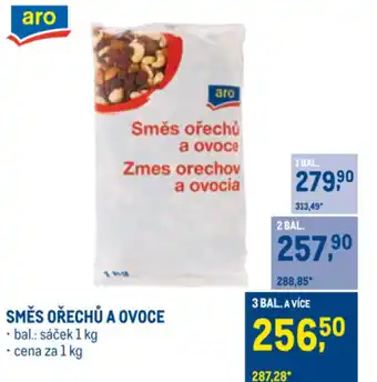 Makro Směs ořechů a ovoce nabídka