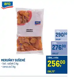 Makro Meruňky sušené nabídka