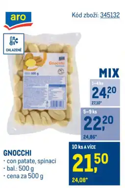 Makro Gnocchi nabídka