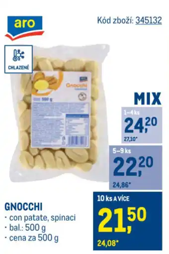 Makro Gnocchi nabídka