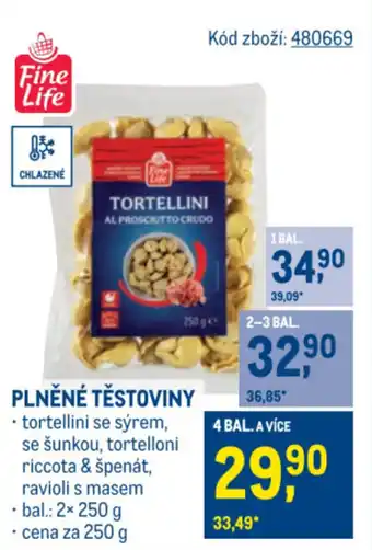 Makro Plněné těstoviny nabídka