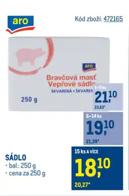 Makro Sádlo nabídka