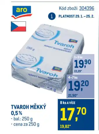 Makro Tvaroh měkký 0,5% nabídka