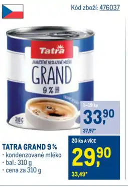 Makro TATRA Grand 9% nabídka