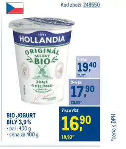 Makro Bio jogurt bílý 3,9% nabídka