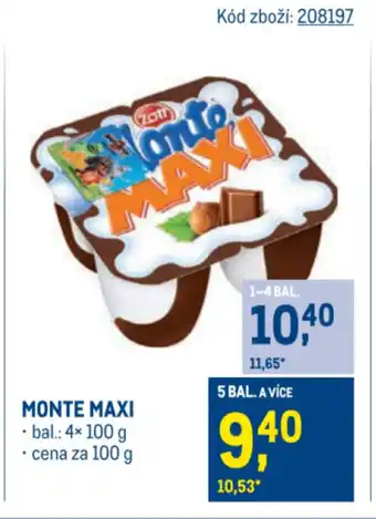 Makro Monte maxi nabídka