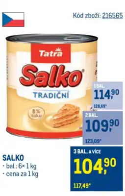 Makro TATRA Salko nabídka